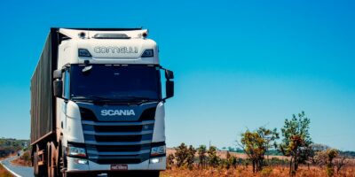 white truck on road during daytime